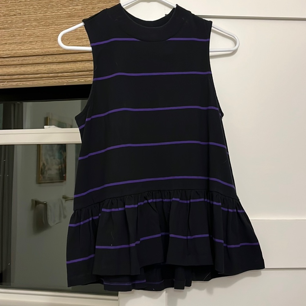 Anthro peplum top